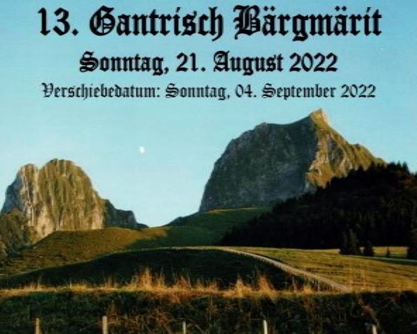 Gantrisch - Bergmärit